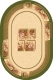 Ковер Эфес (Султан) 329-150 Овал 2010 г инфо 9338l.